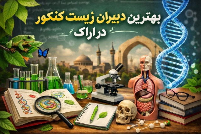 بهترین دبیران زیست کنکور در اراک